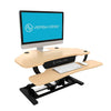VersaDesk Power Pro Corner 36 inch Electric Maple 3D View Facing Right