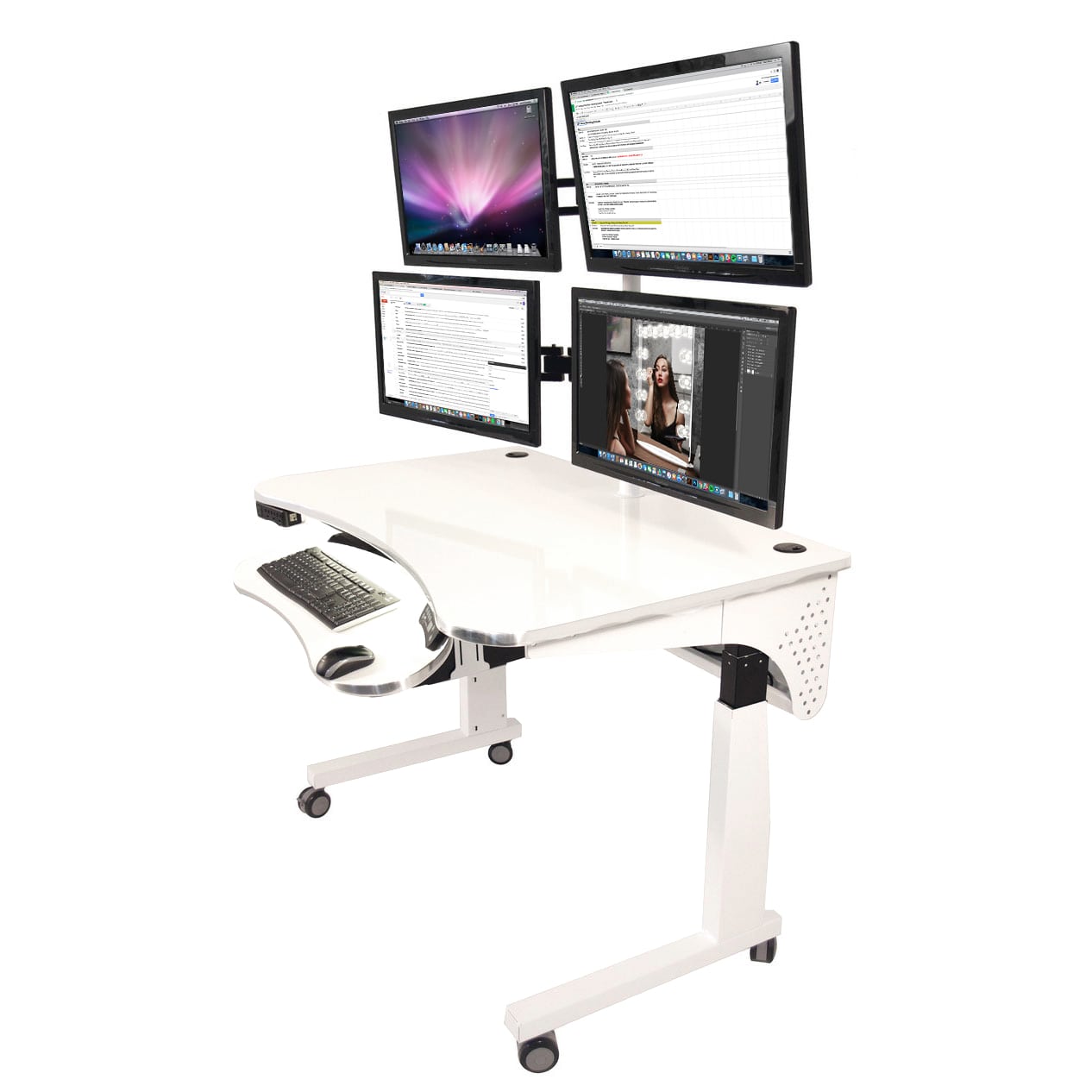 Versatables Recessed Monitors