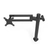 VersaDesk Universal Single LCD Spider Monitor Arm Black Side View