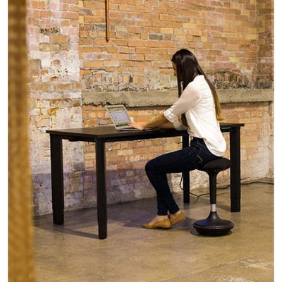 Vivistand Quattro 4 Leg Standing Desk 3D View Sitting