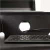 Vivo Desk-V000R 36_ Black Standing Desk Riser Cable Management