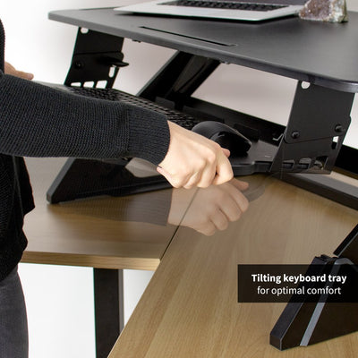 Vivo Desk V000LC Tilting Keyboard Tray