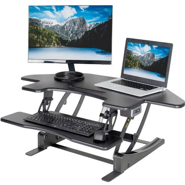 Vivo Desk V000VCE 43 Electric Standing Desk Riser  3D View