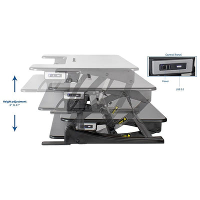 Vivo Desk V000VE Height Setting