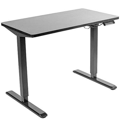 Vivo Electric Standing Desks Black Top Black Frame 43 x 24