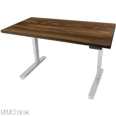 Uplift Height Adjustable Standing Desk w/ Solid Wood Desktop - Standing Desk Nation