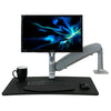 iMovR Cadence Express Front View Silver Single Monitor