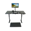 iMovR Cascade Standing Desk Front View Black