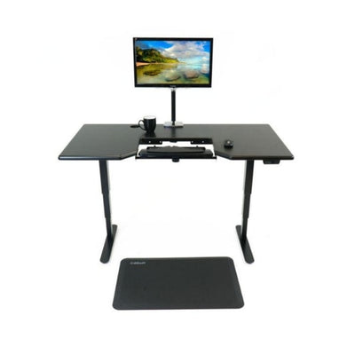 iMovR Cascade Standing Desk Front View Black