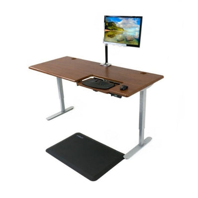 iMovR Cascade Standing Desk Top Front Side View