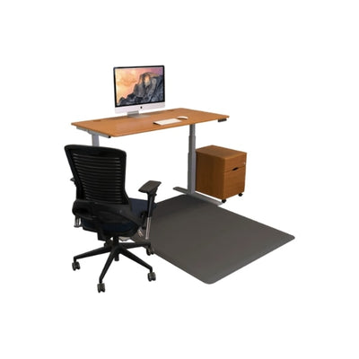 iMovR Ecolast Hybrid Standing Desk Chair Mat With Desk