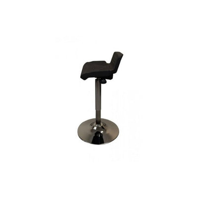 iMovR Tempo Sit-Stand Stool Side View Black