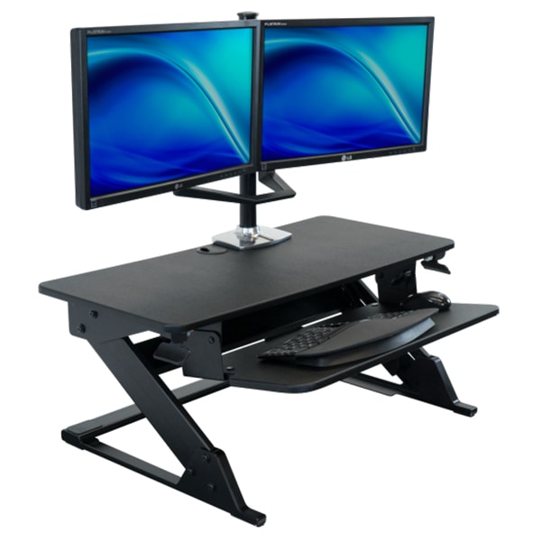 iMovR ZipLift+ 35 Black Dual Monitor