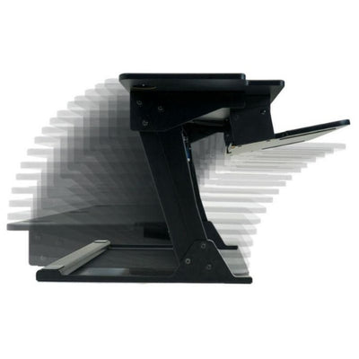 iMovR ZipLift HD 42 inch Standing Desk Converter Height Setting