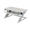 iMovR ZipLift+ Standing Desk Converter 3D View  Facing Left
